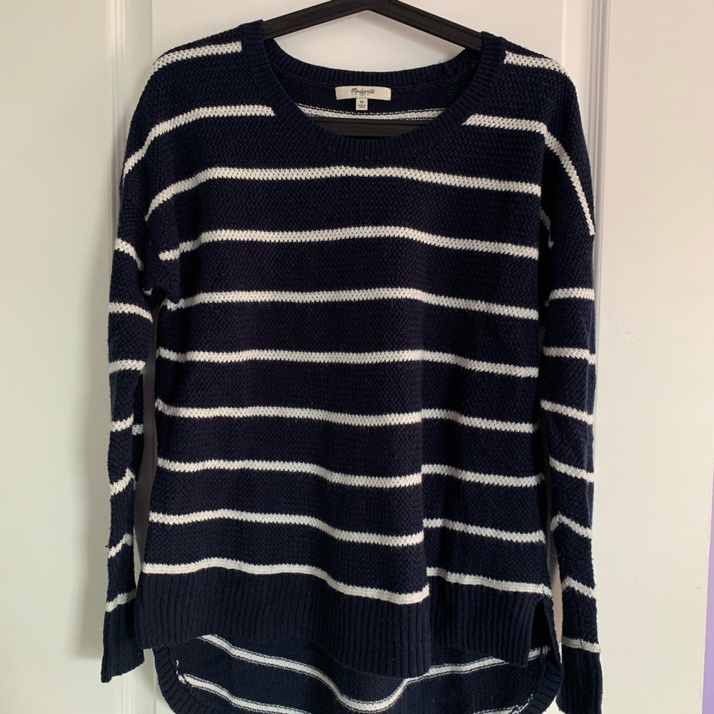 madewell striped sweater